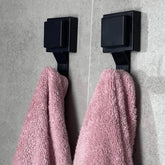Gancho Multiuso com Ventosa Preto Fosco - Ela Decora
